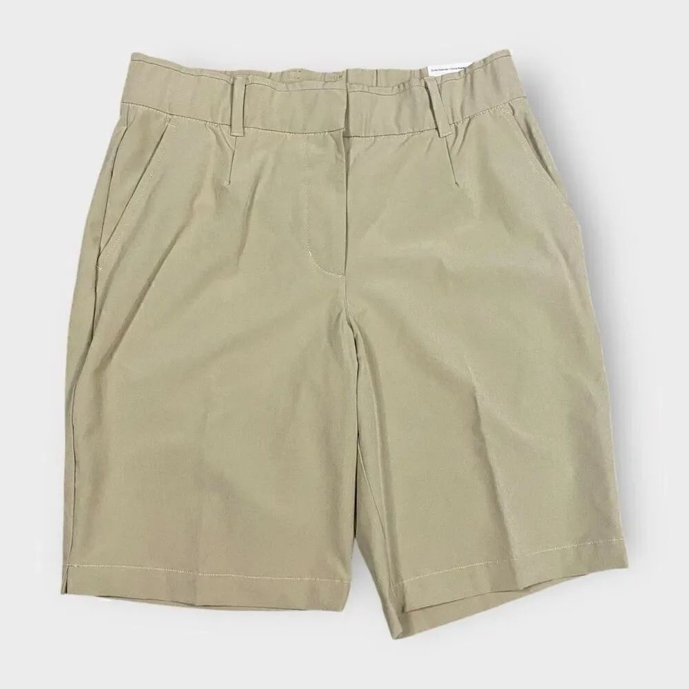 Nike Dri-Fit Stretch Beige Golf Shorts DA3205-250 Womens size M New with Tags